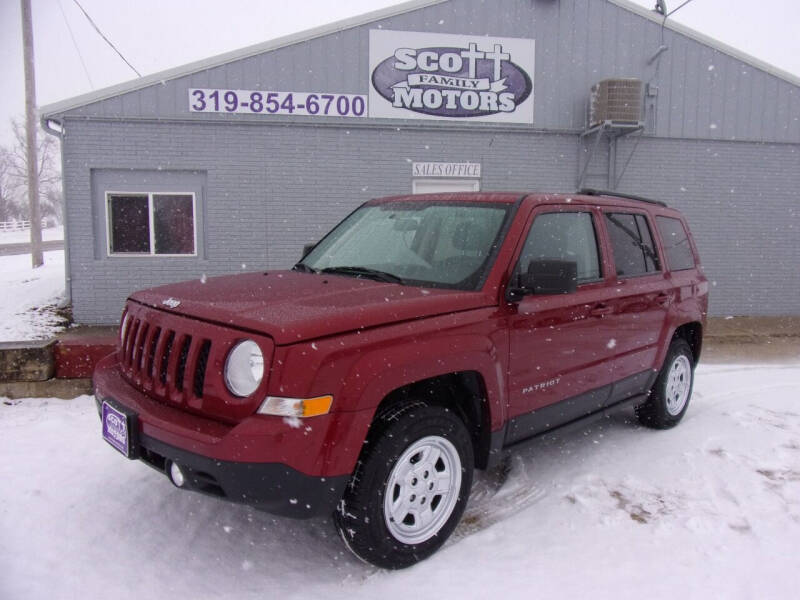 2014 Jeep Patriot for sale at SCOTT FAMILY MOTORS in Springville IA