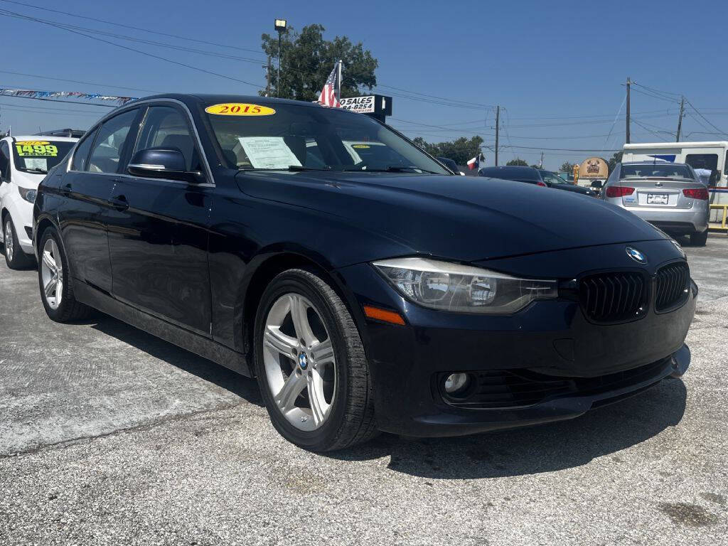Blue 2015 BMW 3 Series 328i 328i 4dr Sedan 1