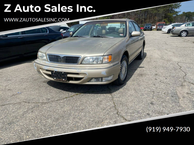 1998 Infiniti I30 for sale at Z Auto Sales Inc. in Rocky Mount NC