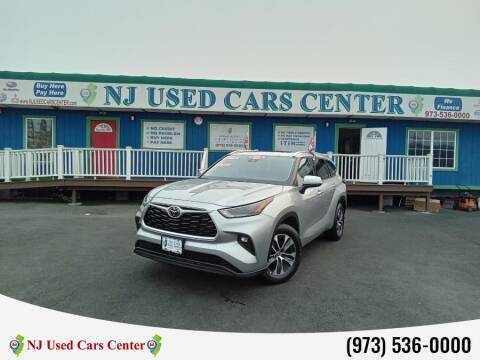 2022 Toyota Highlander for sale at New Jersey Used Cars Center in Irvington NJ