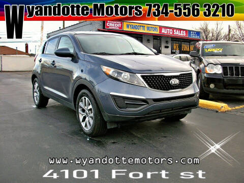 2014 Kia Sportage for sale at Wyandotte Motors in Wyandotte MI