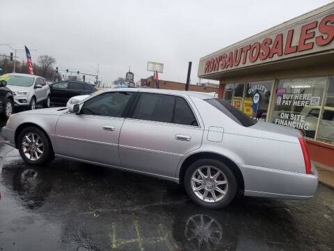 2011 Cadillac DTS for sale at RON'S AUTO SALES INC in Cicero IL