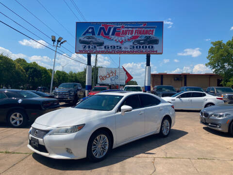 2013 Lexus ES 350 for sale at ANF AUTO FINANCE in Houston TX