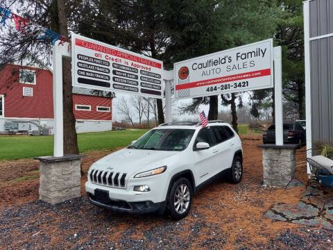 2018 Jeep Cherokee for sale at Caulfields Family Auto Sales in Bath PA
