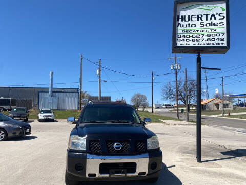 Nissan Armada For Sale in Decatur TX Huerta Auto Sales Buy Here