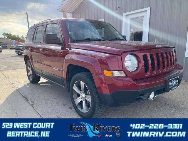 2016 Jeep Patriot for sale at TWIN RIVERS CHRYSLER JEEP DODGE RAM in Beatrice NE
