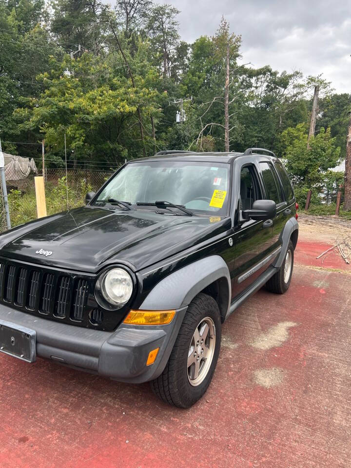 Black 2007 Jeep Liberty Sport Sport 4dr SUV 4WD 1