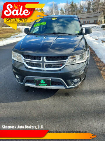 2013 Dodge Journey for sale at Shamrock Auto Brokers, LLC in Belmont NH