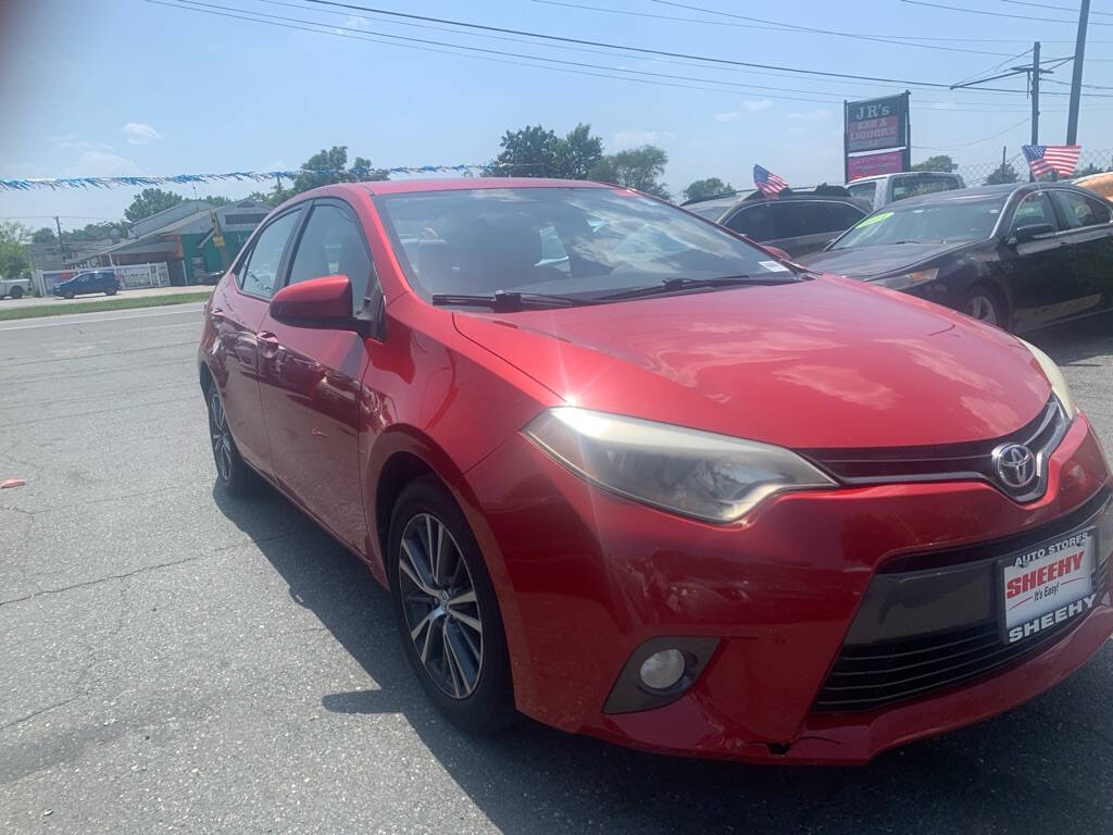 RED 2016 Toyota Corolla L L 4dr Sedan 4A 2