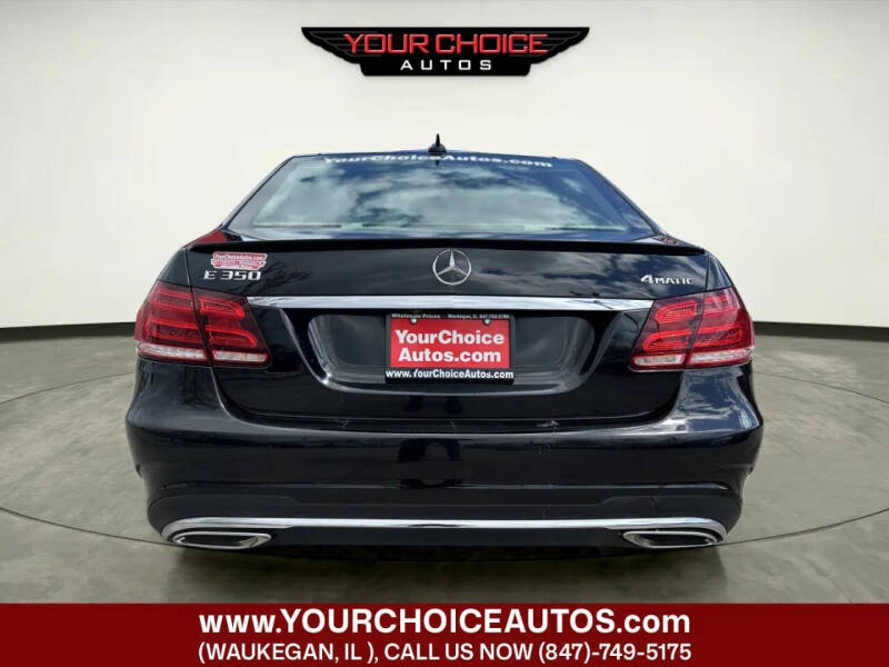 2016 Mercedes-Benz E-Class E 350 4MATIC