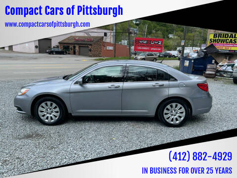 2014 Chrysler 200 for sale at Compact Cars of Pittsburgh in Pittsburgh PA