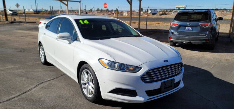 2016 Ford Fusion for sale at Barrera Auto Sales in Deming NM