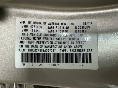 2014 Honda Accord EX-L