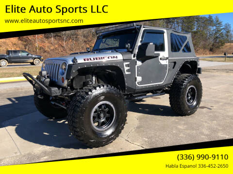 2012 Jeep Wrangler for sale at Elite Auto Sports LLC in Wilkesboro NC