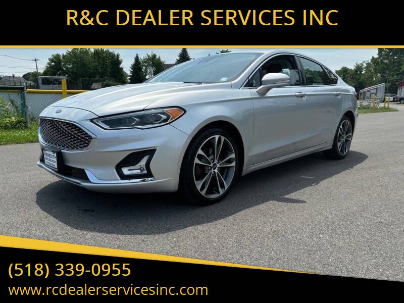 2019 Ford Fusion for sale at R&C DEALER SERVICES INC in Cohoes NY