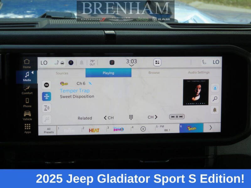 2025 Jeep Gladiator Sport