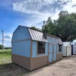 2026 12x20 Derksen Side Lofted Barn
