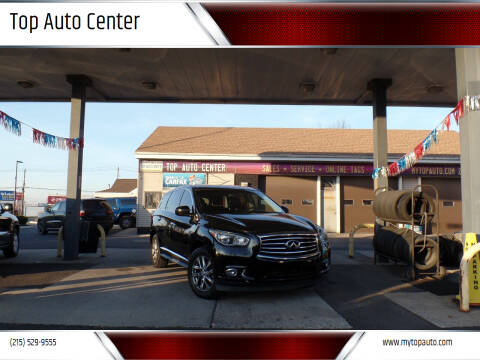 2013 Infiniti JX35 for sale at Top Auto Center in Quakertown PA