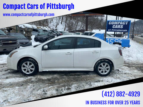 2012 Nissan Sentra for sale at Compact Cars of Pittsburgh in Pittsburgh PA