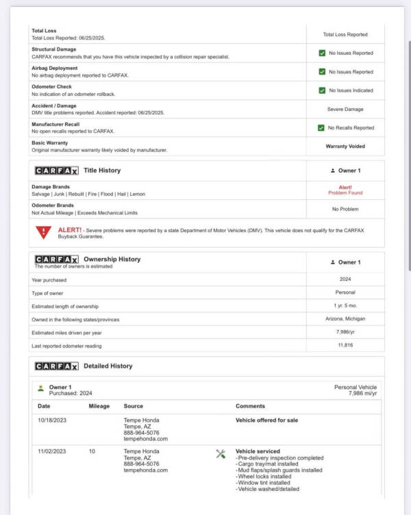 2024 Honda Odyssey Touring