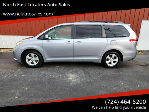 2011 Toyota Sienna for sale at North East Locaters Auto Sales in Indiana PA