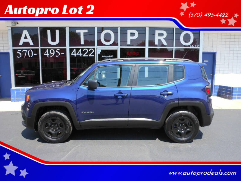 2017 Jeep Renegade for sale at Autopro Lot 2 in Sunbury PA