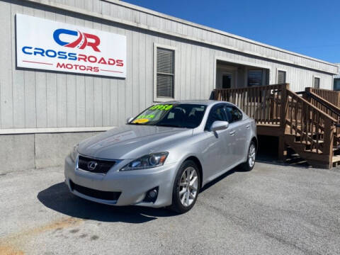 2011 Lexus IS 250 for sale at CROSSROADS MOTORS in Knoxville TN