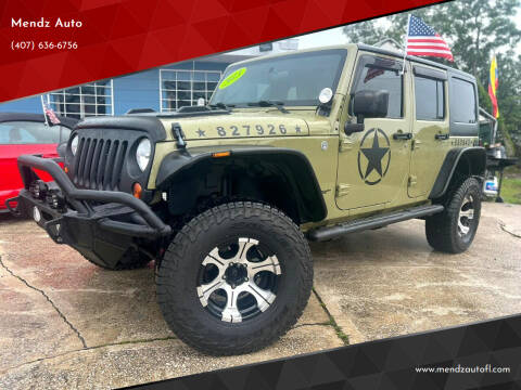 2013 Jeep Wrangler Unlimited for sale at Mendz Auto in Orlando FL