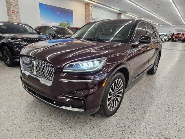 Maroon 2023 Lincoln Aviator Standard AWD Standard 4dr SUV 1