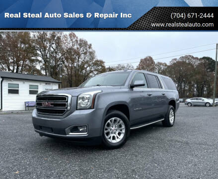 2018 GMC Yukon XL for sale at Real Steal Auto Sales & Repair Inc in Gastonia NC