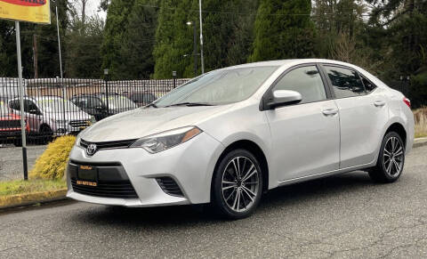 2016 Toyota Corolla for sale at A & V AUTO SALES LLC in Marysville WA