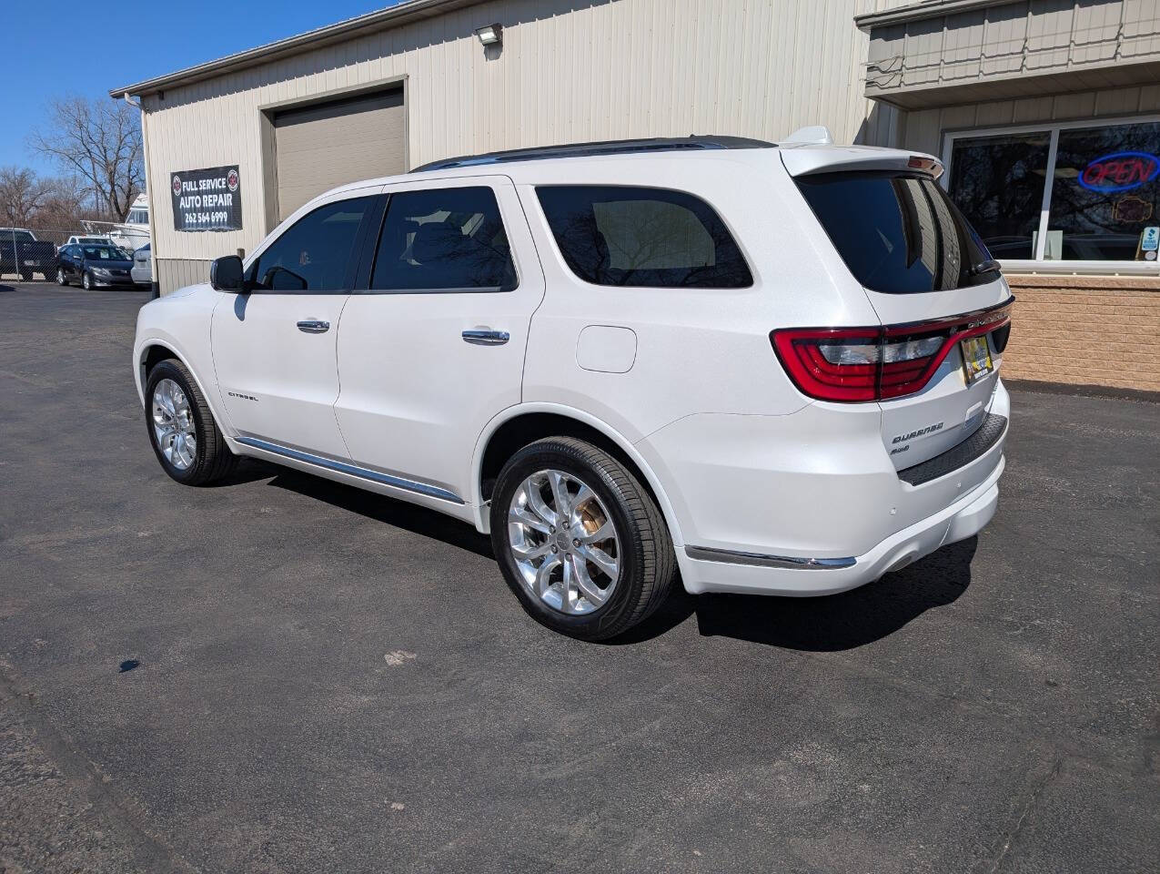 White 2017 Dodge Durango Citadel AWD Citadel 4dr SUV 20
