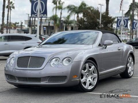 2008 Bentley Continental for sale at BLACK LABEL AUTO FIRM in Riverside CA