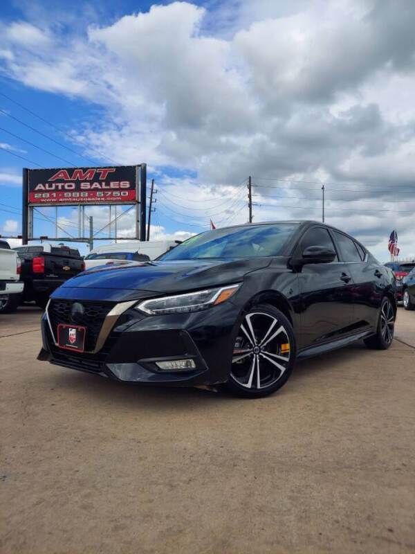 2021 Nissan Sentra for sale at AMT AUTO SALES LLC in Houston TX