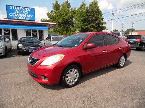 2013 Nissan Versa for sale at Surfside Auto Company in Norfolk VA