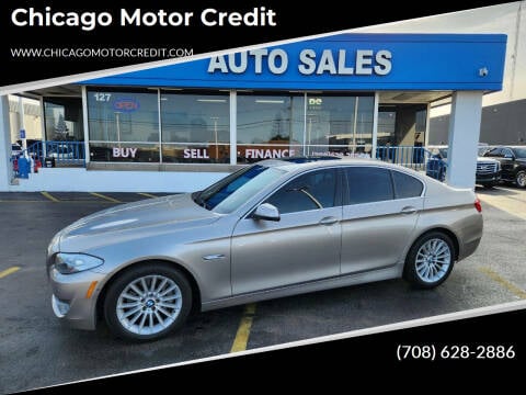 2012 BMW 5 Series for sale at Chicago Motor Credit in South Holland IL