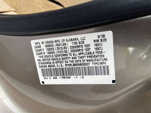 2009 Honda Odyssey EX-L