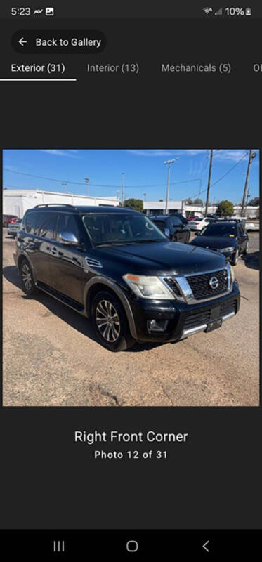 2018 Nissan Armada SL photo 8