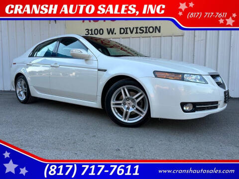 2007 Acura TL for sale at CRANSH AUTO SALES, INC in Arlington TX