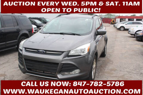 2014 Ford Escape for sale at Waukegan Auto Auction in Waukegan IL
