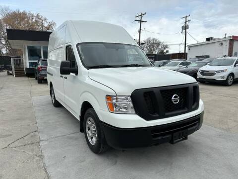2018 Nissan NV for sale at High Line Auto Sales in Salt Lake City UT