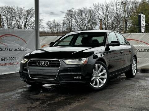 2013 Audi A4 for sale at MAGIC AUTO SALES in Little Ferry NJ