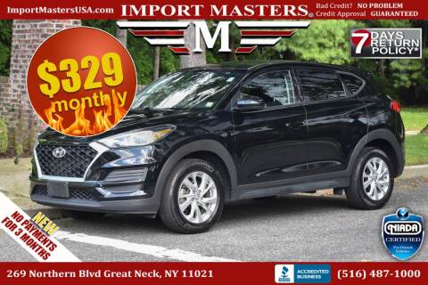 2021 Hyundai Tucson for sale at Import Masters in Great Neck NY