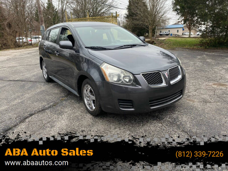 2010 Pontiac Vibe for sale at ABA Auto Sales in Bloomington IN