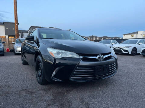 2016 Toyota Camry for sale at Gq Auto in Denver CO