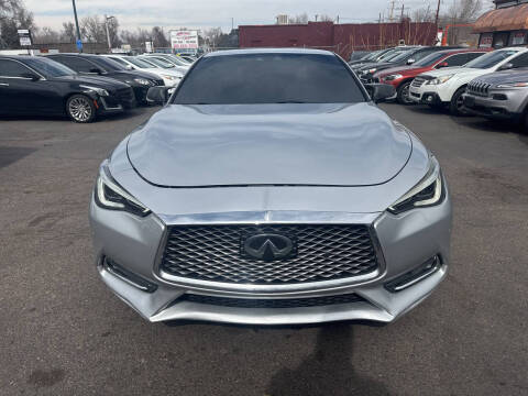 2018 Infiniti Q60 for sale at SANAA AUTO SALES LLC in Englewood CO