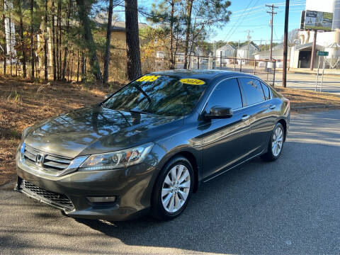 2014 Honda Accord for sale at TRIPLE C AUTOMOTIVE in Anderson SC