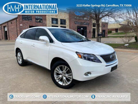 2010 Lexus RX 450h for sale at International Motor Productions in Carrollton TX