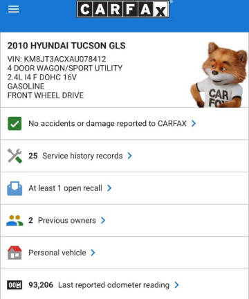 2010 Hyundai Tucson GLS