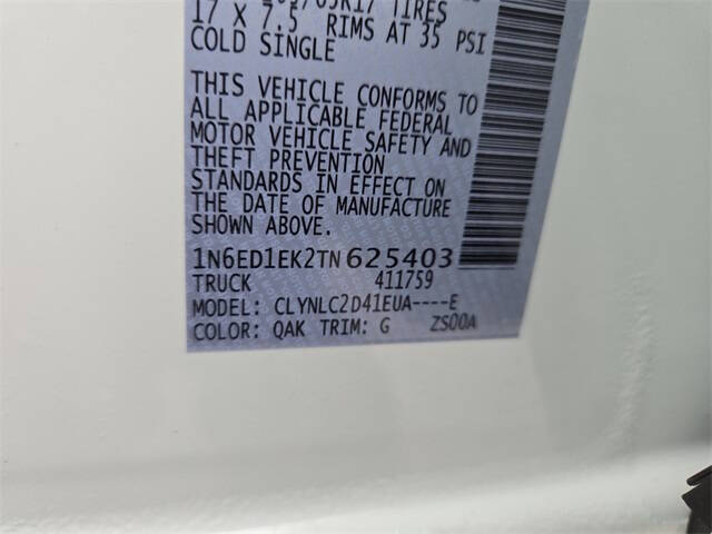 2026 Nissan Frontier SV